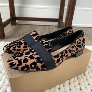 BNIB Zara Leopard Print Women's Loafers